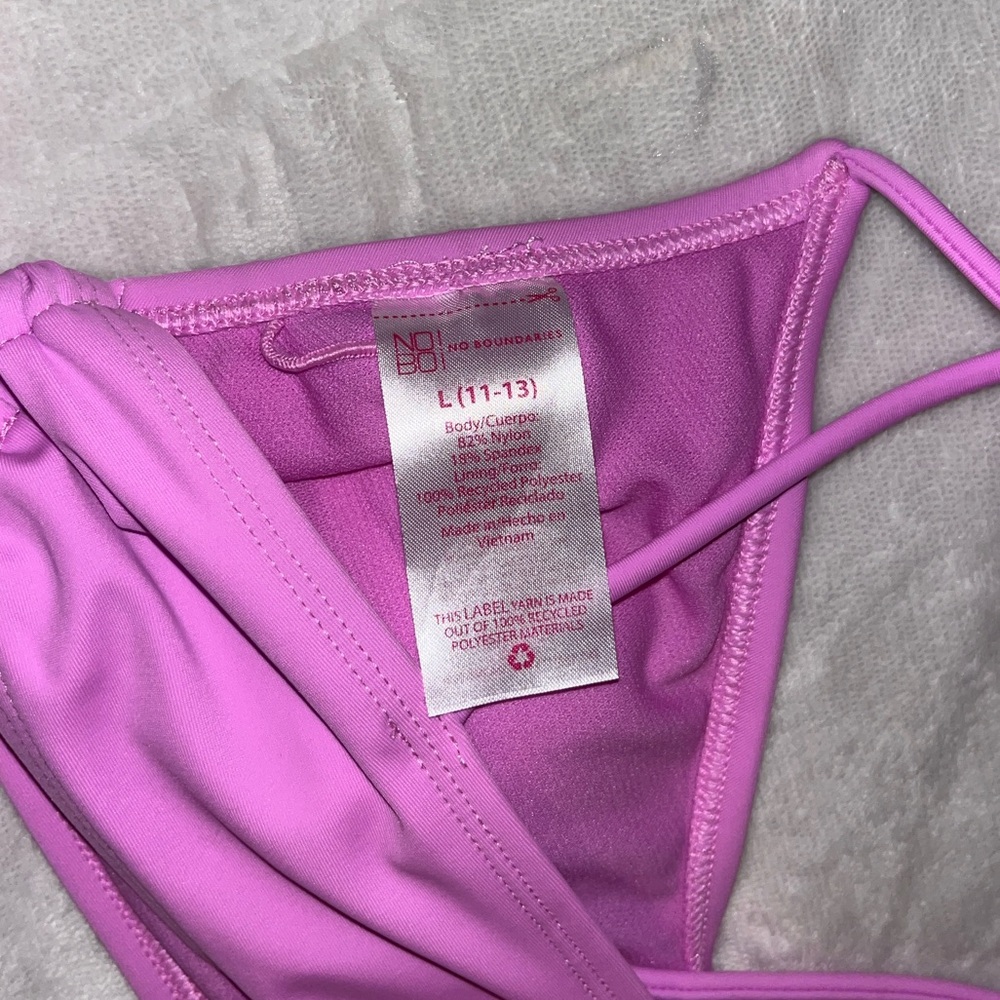 Purple String Bikini - Picture 3 of 4